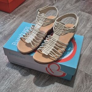 BareTraps Women's Tan Strappy Sandals‎